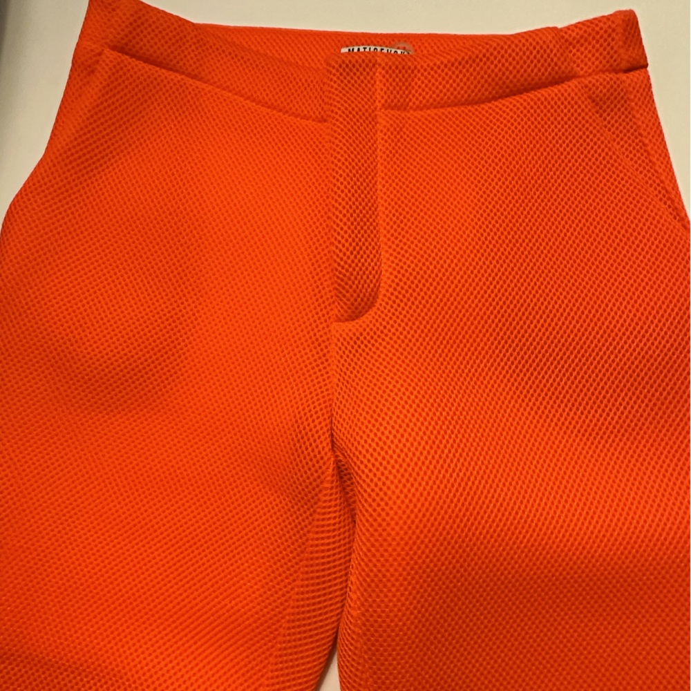 MATICEVSKI orange pants. Statement piece! 🧡 Amazing thick material, brand new